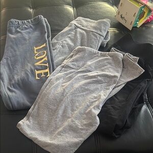Kids Bottoms - Gray, Black, and Gold